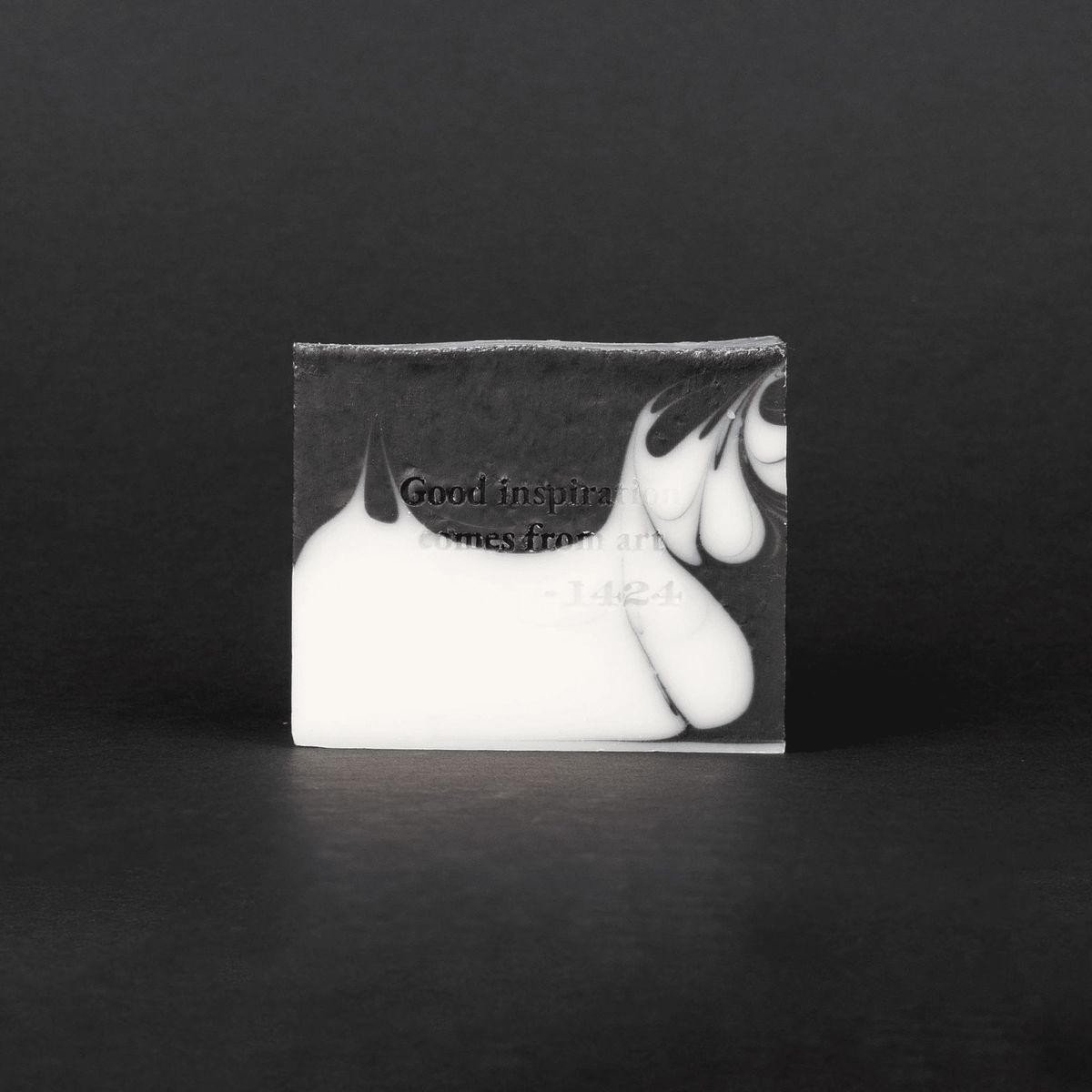 [Handmade Soap] Charcoal Marble Soap
