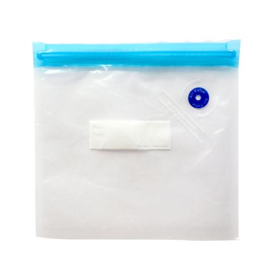 5 bucăți saci de etanșare sub vid de calitate alimentară de capacitate mare PE carne pentru depozitarea legumelor saci de etanșare cu supape de aer accesorii de bucătărie