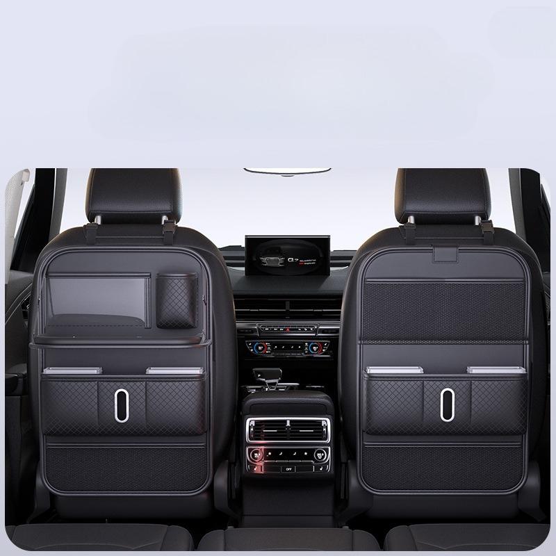 1Pc Car Seat Back Storage Hanging Bag, Car Rear Small Table Board, Car Rear Seat Rack, Car Storage Artifact