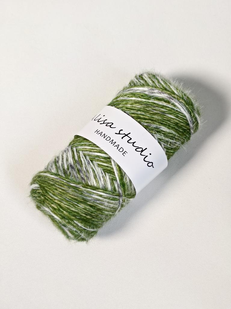 150g/roll Multi-color Spray Wool Yarn Feather Long Mink Wool Blended Yarn Handmade DIY Knitted Scarf Bag Weaving Thread