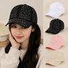 Breathable Baseball Cap Starry Sky Rhinestone Decorated Duck Tongue Hat Sun Protection Hat  Unisex