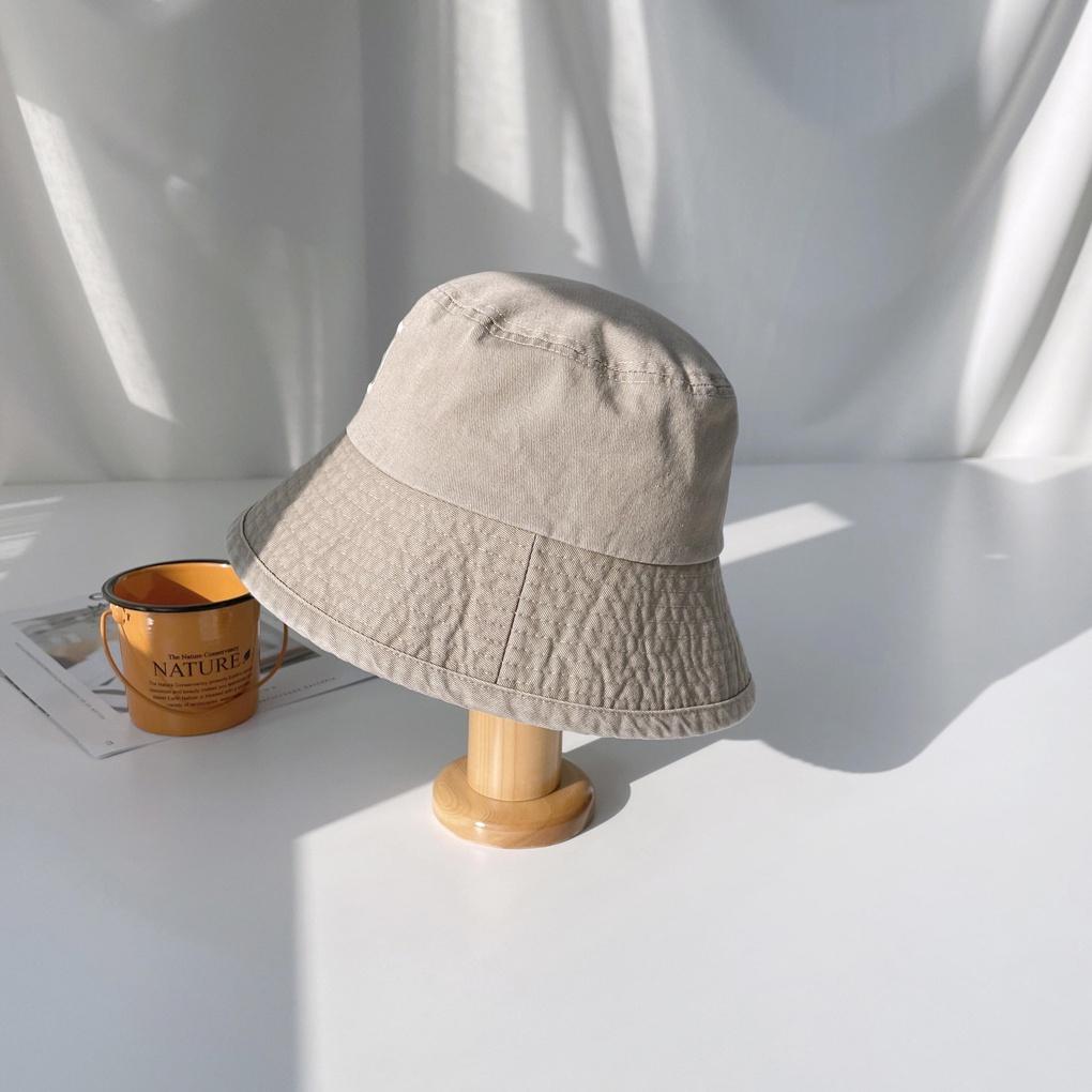 Men's and Women's Daily Bucket Hat Washed H Bucket Hat