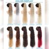 Drawstring Style Synthetic Ponytail Wig 90 CM Ripple Style Curly Hair Long Ponytail Wig is Suitable for Ladies to Wear Daily