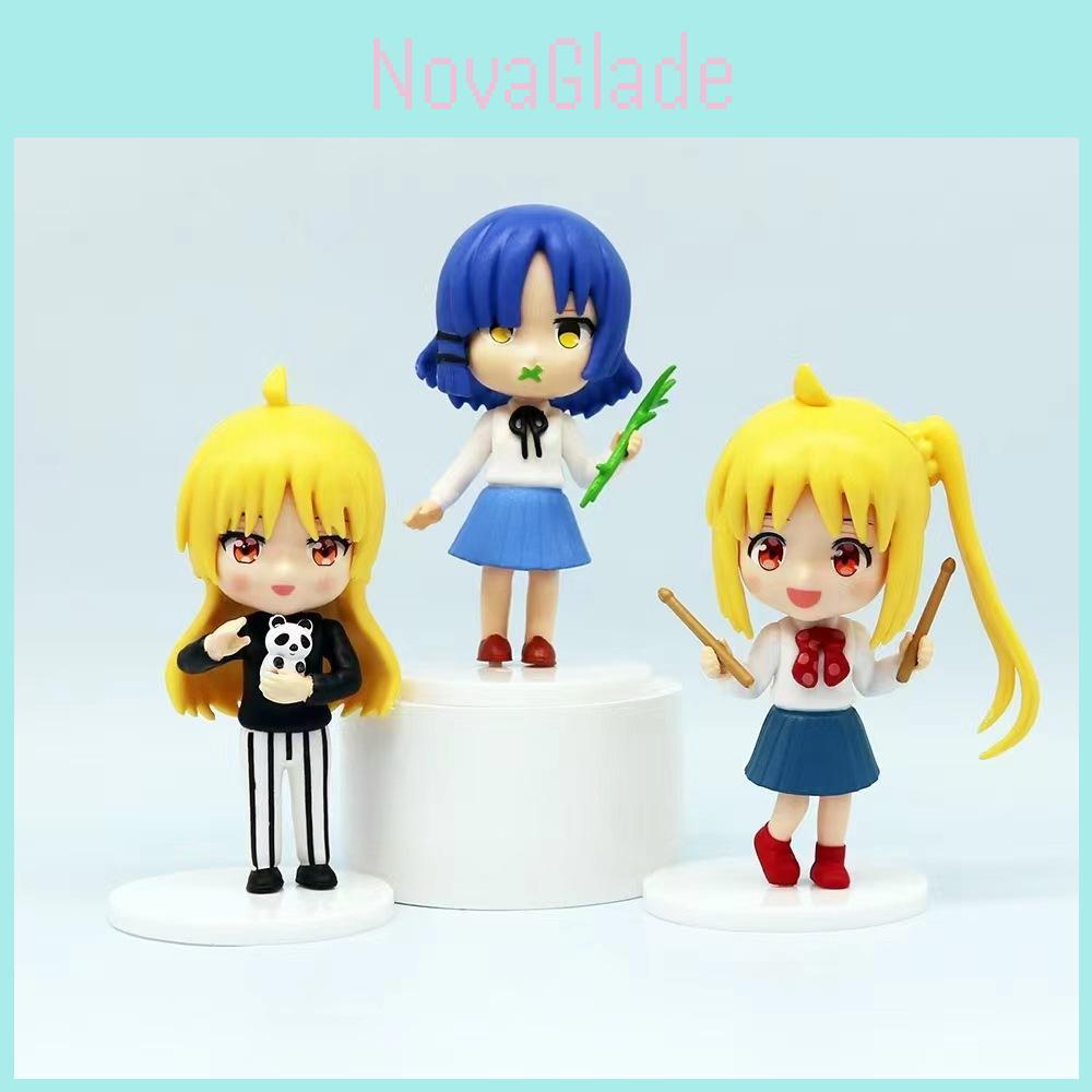 Uroczy Zestaw Figurki Anime z PVC 6 sztuk Dekoracja Biurka Samochodu 11cm Kolekcjonerskie Figurki Anime