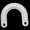 Curved PU Bag Strap Handle - Replaceable Handheld Bag Accessory