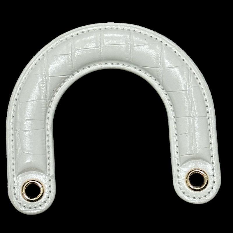 Curved PU Bag Strap Handle - Replaceable Handheld Bag Accessory