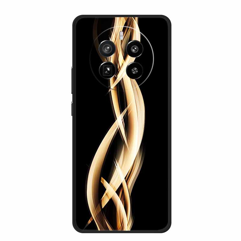 For Realme 12 Pro Case Realme12 Pro Plus 6.7" Black Silicone Soft Phone Case For Realme 12 Pro Back Cover Case 12Pro Coque Shell