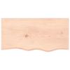 VidaXL Table Top 80x40x4 Cm Solid Untreated Oak Wood 3156291