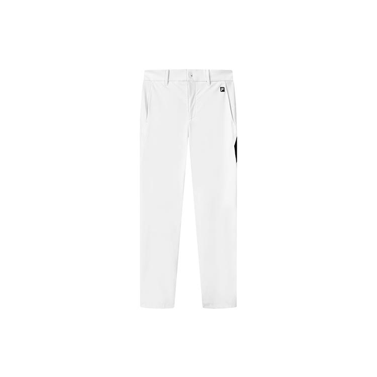 New FILA Sports Pants Men's Jade White A11M135809F-WT