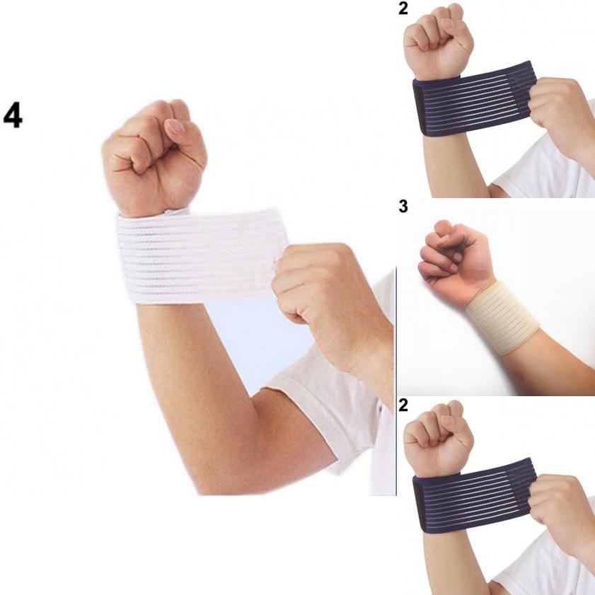 Premium Quality Elastic Wrist Ankle Hand Elbow Knee Brace For Gym Sports Support