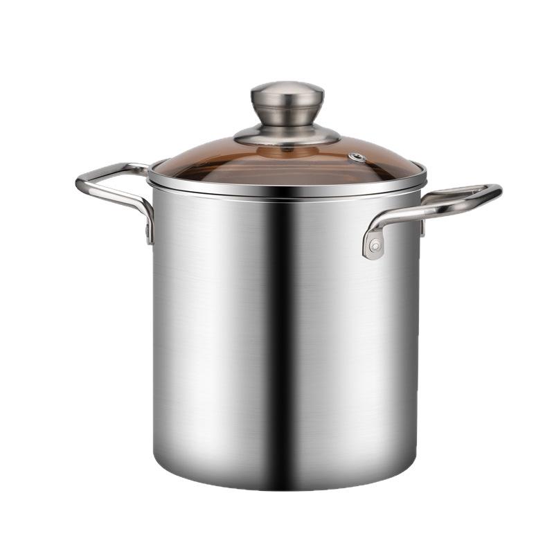 Mini Multifunctional 304 Stainless Steel Frying Pan with Filter for Induction Cookers