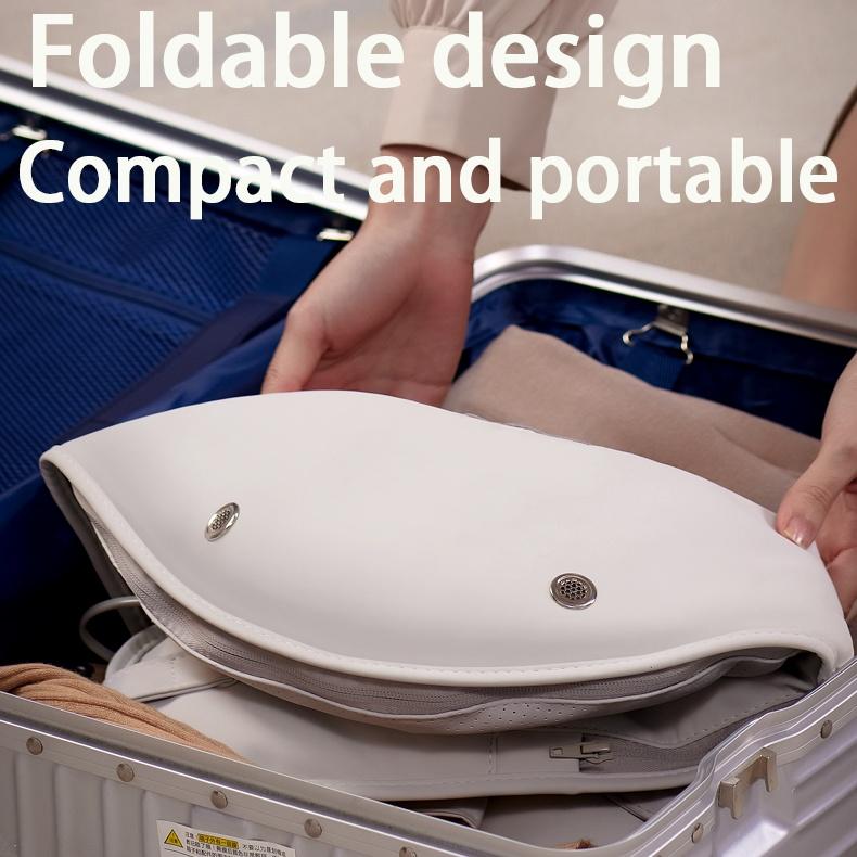 Masážny prístroj na krk a ramená na úľavu od bolesti 2023 Elektrické vyhrievanie v tvare písmena U Skladacia perkusná telová masážna šatka sviatočné darčeky