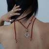 Dazzling Club Ethnic Coin Necklace