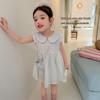 New Summer Girls' Dresses: Baby Princess Floral Dresses with Flutter Sleeves