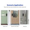 TTLock WIFI Version Double Side Fingerprint Waterproof Outdoor Gate Passcode Rfid Card Keyless Smart Door Lock