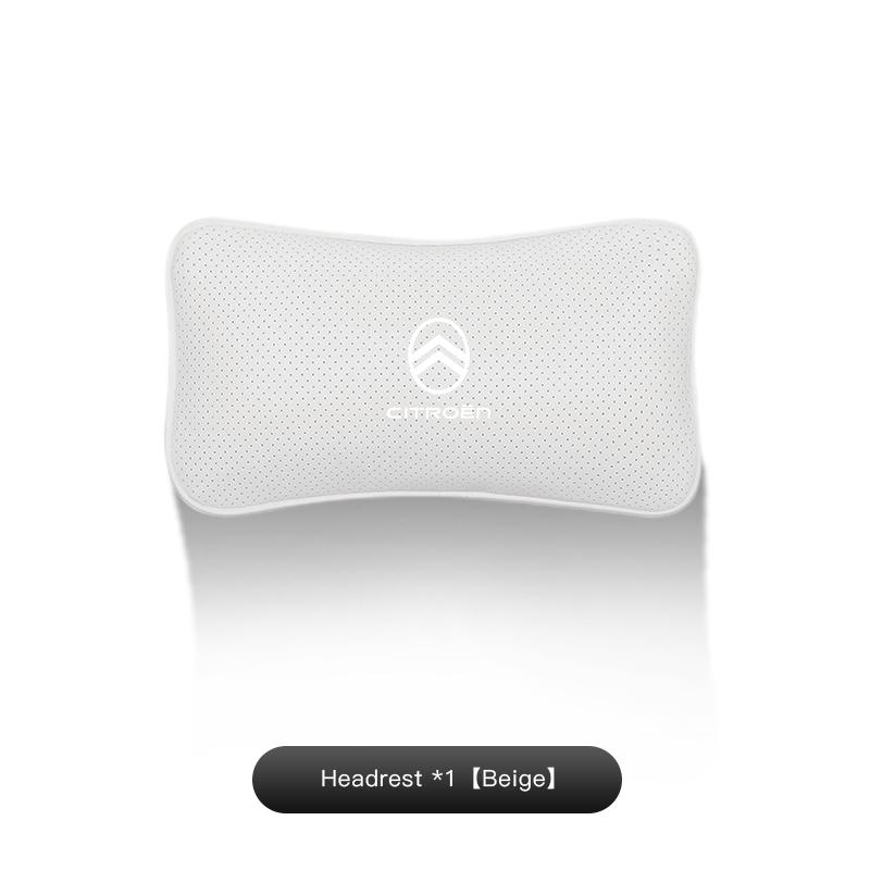 Neues Wildleder Autositz Kopfstütze Memory-Schaum Lendenkissen für Citroen C6 2CV VTS DS3 RD3 Cactus Saxo Jumpy C8 C-Elysee C15 CelyseeC6
