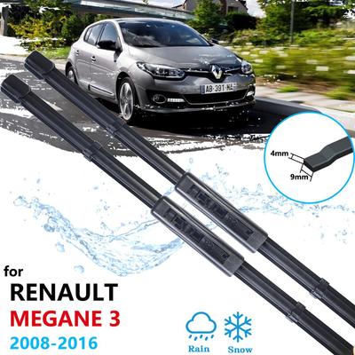 Stěrač do auta pro Renault Megane 3 III MK3 2008~2016 Coupe CC GT Stěrače předního skla Přední sklo Autopříslušenství