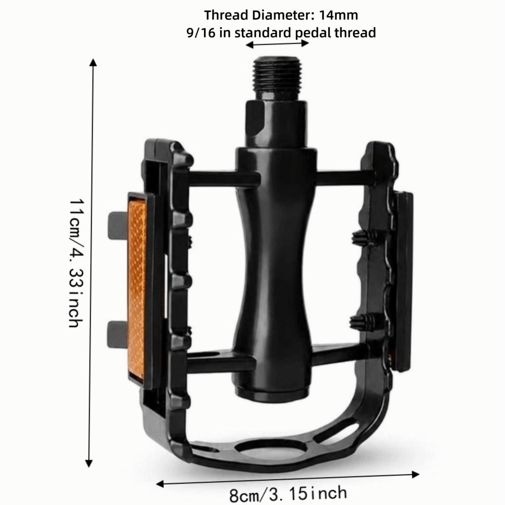 1 Pair Hollow Mountain Bike Pedals Non-Slip Road Bike Pedals  Cycling Accessories