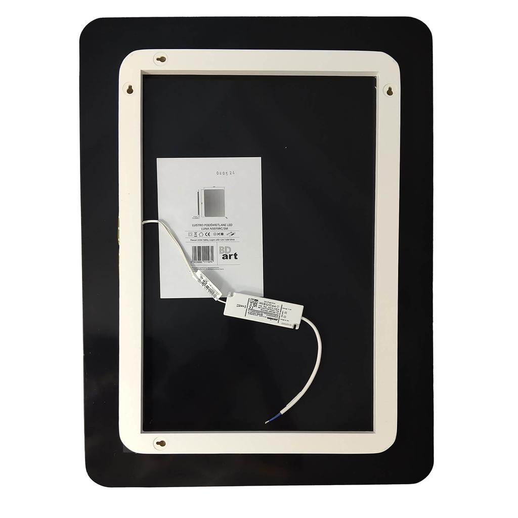 Lustro Podświetlane Led Luna 60X80 Rc