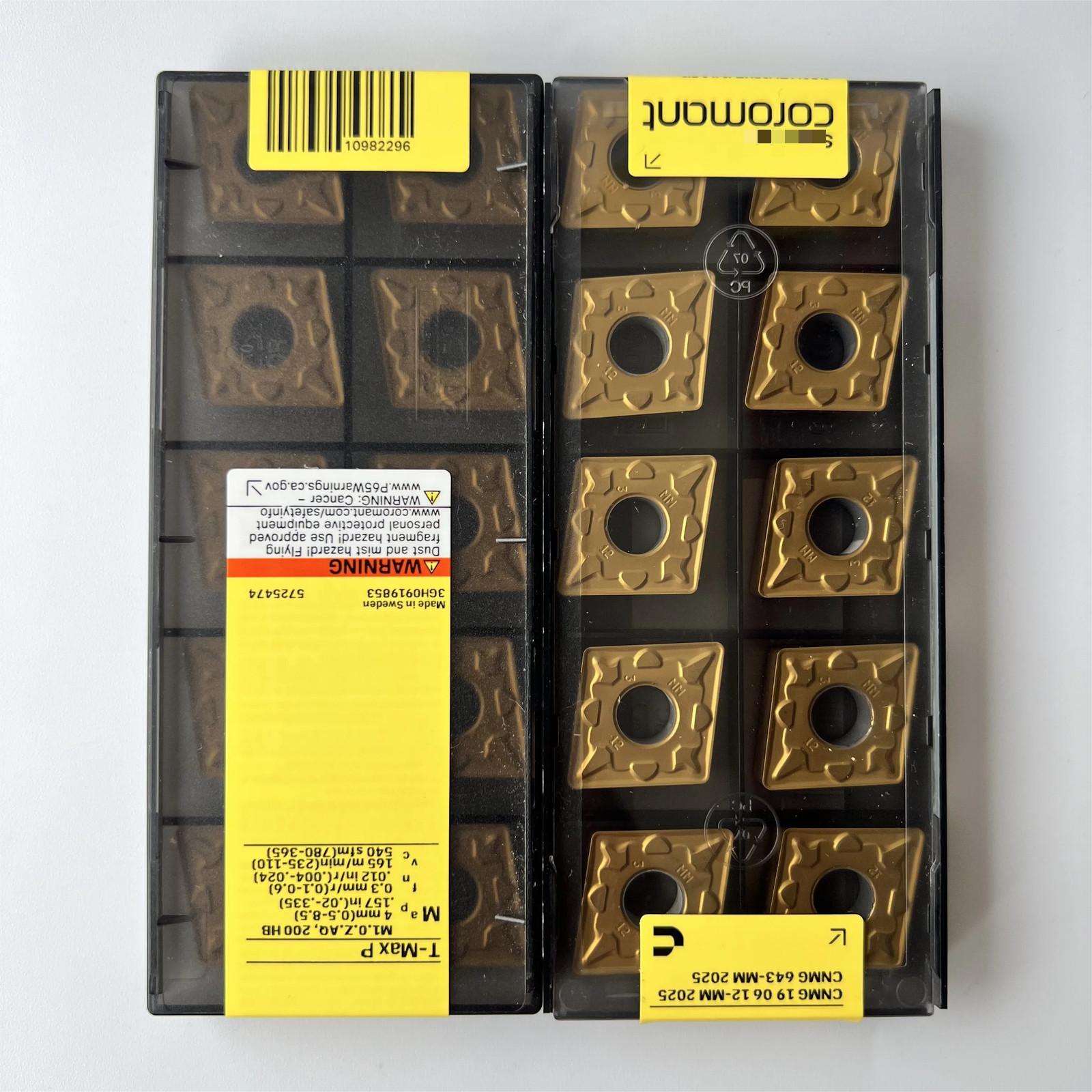 

CNMG190612-MM 2025 / Industrial indexable Carbide Inserts 10 Pcs