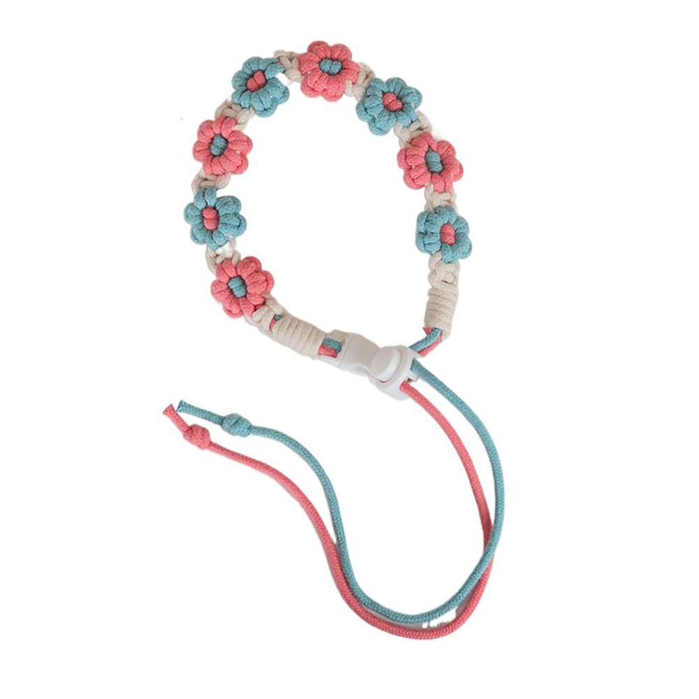 Handmade Cup Carrying Strap Flower Packaging Strap Water Bottle Handle  for Coffee Milk Tea Cup