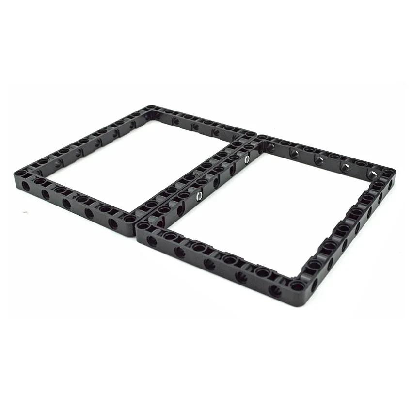 Non-Toxic Moc Technical Parts 7X11 11X15 Building Blocks Thick Brick Hole Arm Ring Connector Beam Frame Square Hole Arms 39794 39790 Toys