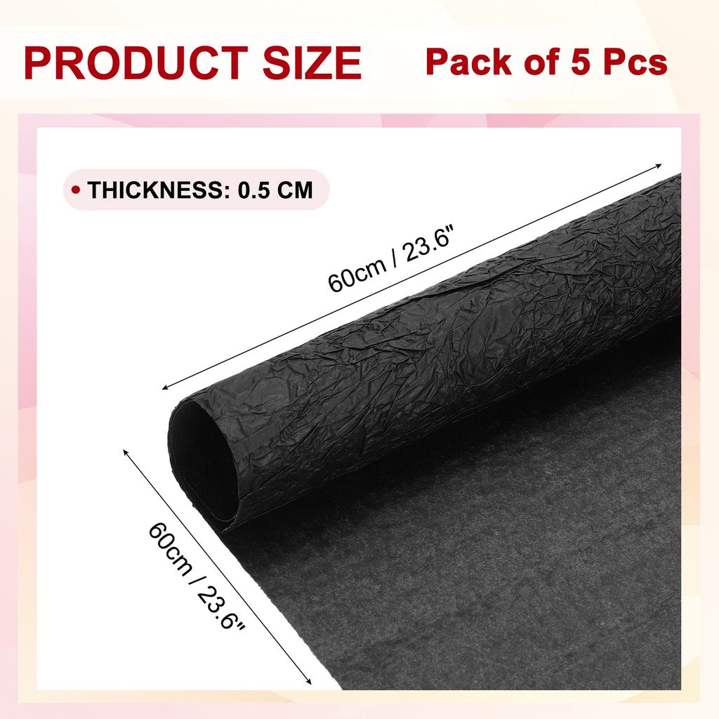 5pcs Flower Wrapping Paper Waterproof Bouquet Wrapping Paper Gift Wrapping Paper Birthday Wedding Ceremonies Paper Sheet
