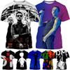 Summer Depeche Mode Play Angel T-shirt 3D Print Casual Hip-hop Street Style Fun Cool Short Sleeved