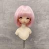 Doll Wig for and and Straight Heat Resistant Handmade DIY Doll Making Hair Accessories 1/3 1/6 BJD/SD Dolls, Curly, Long, Hair, (180°C), (H, 1/6)