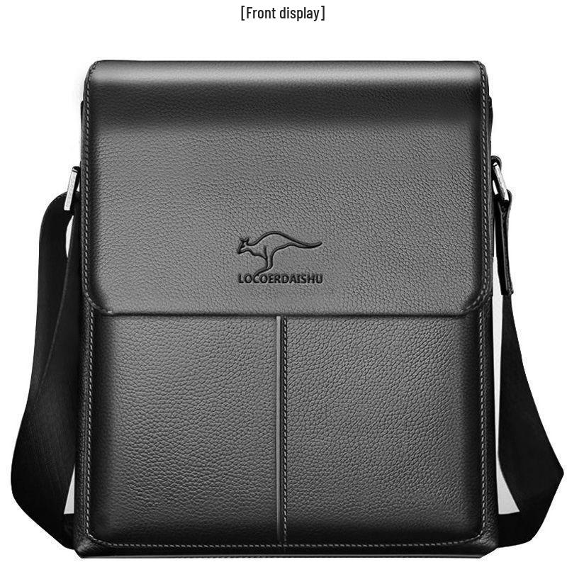 Baoding Leder Herren Umhängetasche - Trendige Business Casual Aktentasche