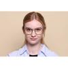 Off White Optical Style 66 Blue Light Block 7200 Unisex Eyeglasses