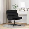 Swivel Chair Black 63 x 75 x 76 cm PU