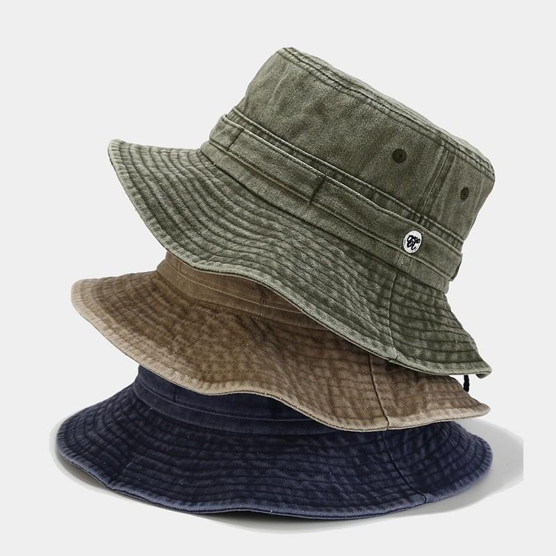 Retro Patching Sun Protection Cap With Wide Brim And Antiinsect Features For Outdoor Sports