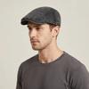 Adjustable Painter Beret Cotton Flat Cap Fashion Peaked Cap  Women