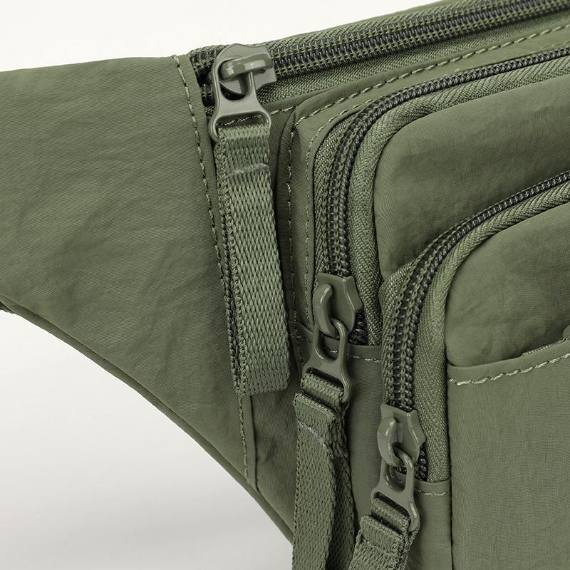 Waist Bag Men's Outdoor Shoulder Bag Sports Crossbody Bag Riding Chest Bag