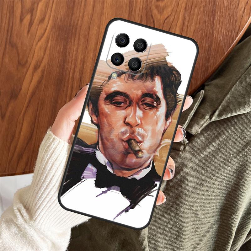 Scarface Tony Montana Case For Samsung Galaxy M06 M16 M36 M56 M33 M15 M55 M31 M13 M12 M14 M53 M32 M52 M35 M34 M54