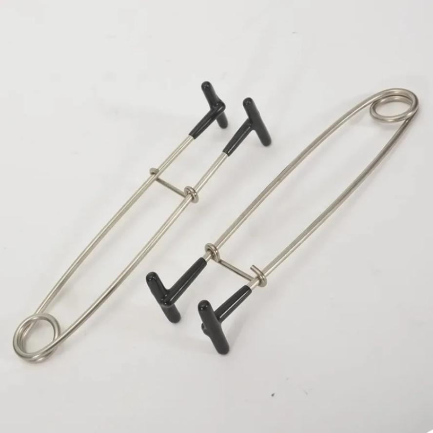 1 szt. Haczyk Błyskawica Chwytak Sprzęt Wędkarski Luya Wsparcie Akcesoria Wędkarskie Stal Nierdzewna Trwały Usuwacz Ryb Sprzęt Wędkarski