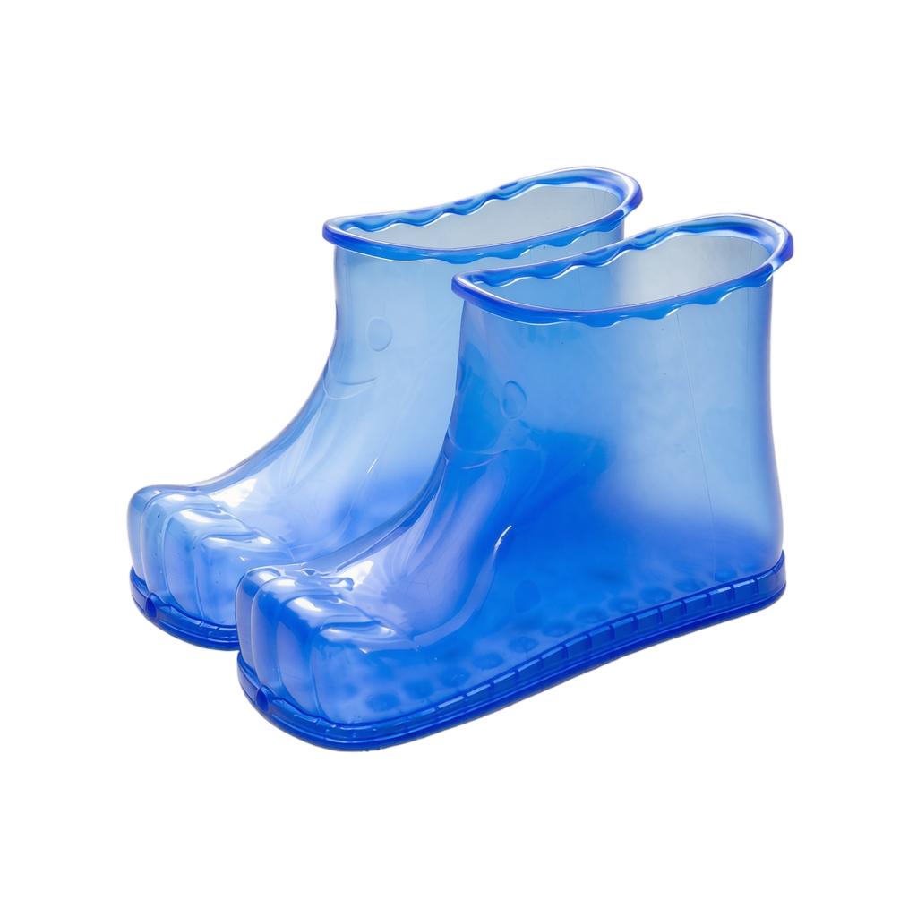 12 5cm High Top Foot Soaking Boots Plastic Foot Spa Footwear for Home Use Waterproof Durable Design