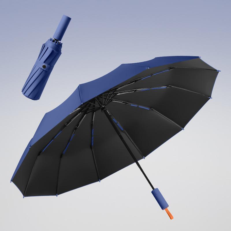 Новый автоматический зонт для женщин складной зонт от солнца ветрозащитный прочный — фото 10