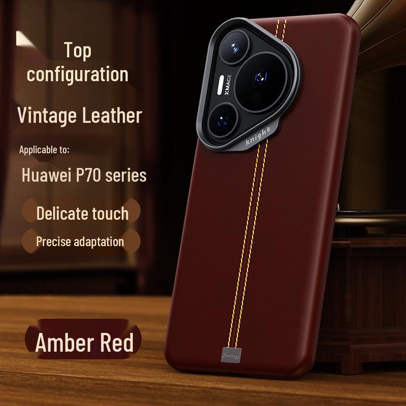 

Compatible with Pura70Pro: P70Ultra Retro Oil Wax Leather Full Coverage Protective Case. P70 Pro+
