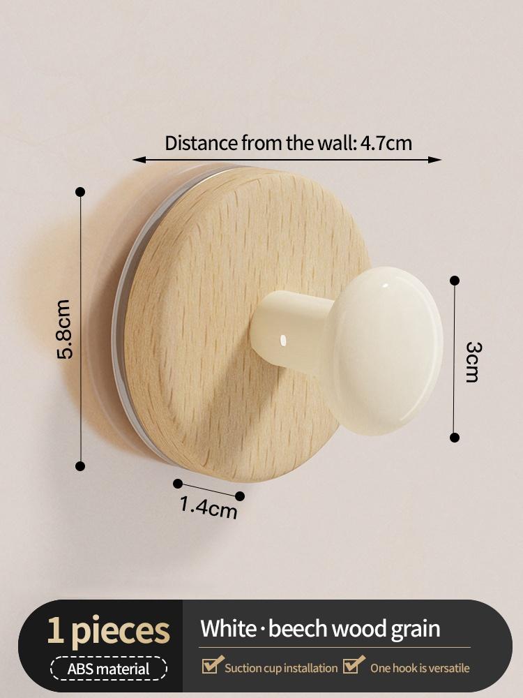 No Need To Drill Suction Cup Door Coat Hook Adhesive Hooks Row Hook, Key hook, Kitchen Hook, Storage Rack Clothes Hook