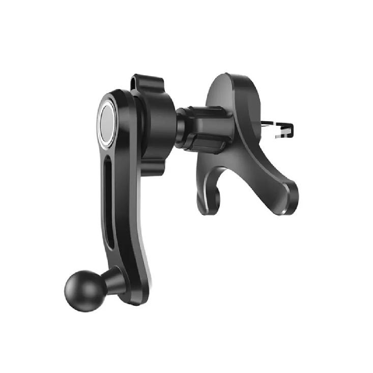 17mm Ball Head Base Car Vent Holder Clip 360° Rotatable Air Outle Phone Holder Universal Y-shaped Base Anti-Shake Car Mount Clip оранжевый