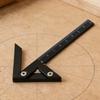 45/90 Degree Angle Marker Precision Line Caliber Gauge Center Scribe  Measuring Instrument