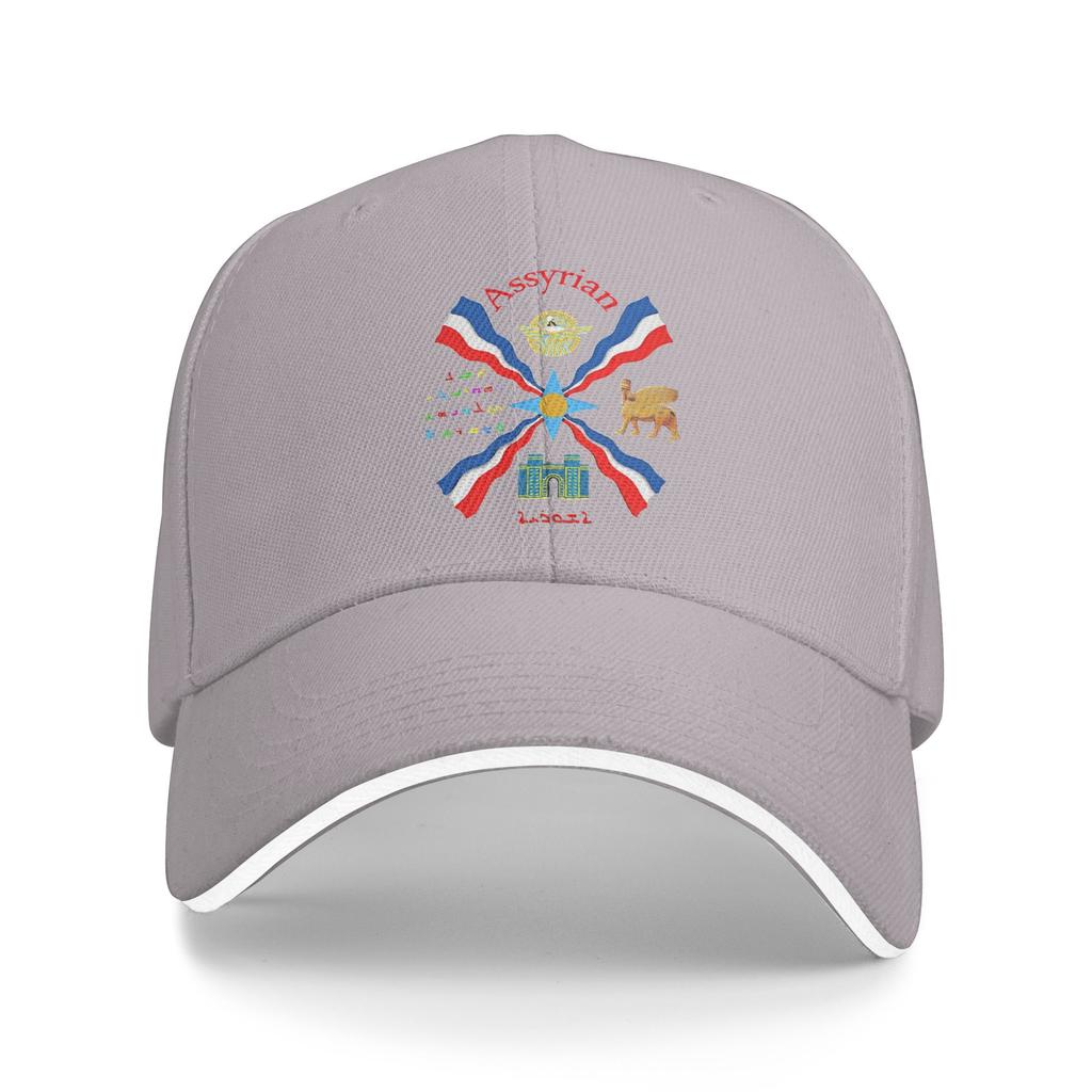 Assyrian Nation Casual Baseball Cap Summer Trucker Hat Breathable Running Snapback Cap Women Unisex Streetwear Baseball Caps