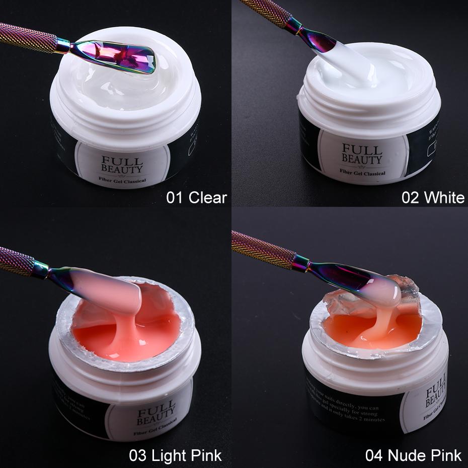 Acrylic UV Extension Nail Gel Glue Quick Building 15ml UV LED Gel Nail Forms Tips Polish Prolong Nail Varnish Construction Tools