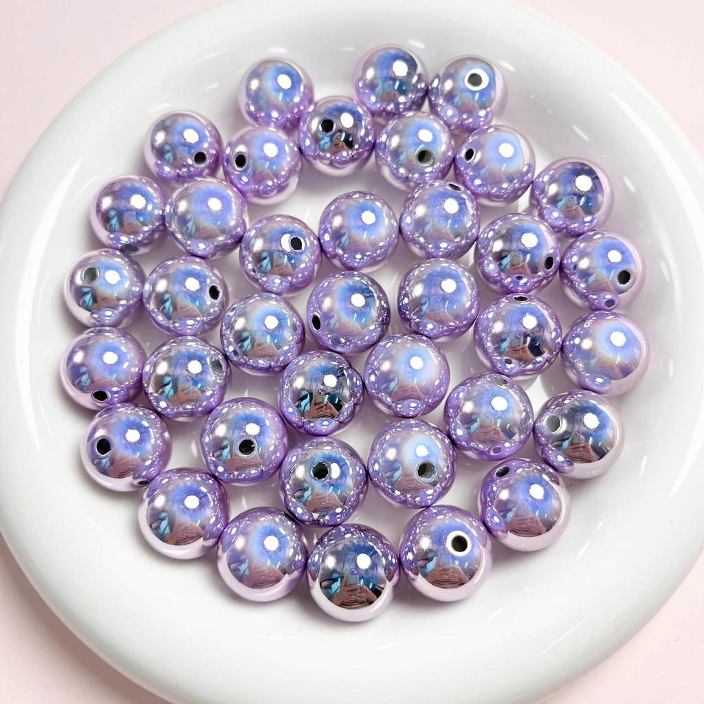Reflective Round Beads Versatile Bead for DIY Projects and Home Decorations