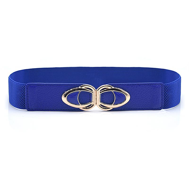 Canvas Elegant Fashion Waist Belt With Alloy Buckle For Women Office Casual