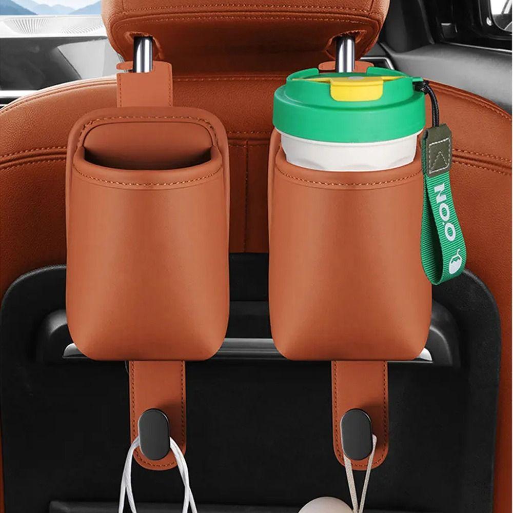 Multi-Functional Headrest Hanger Metal Hook Backseat Organizer 2 in 1 Car Seat Hook Car Interior