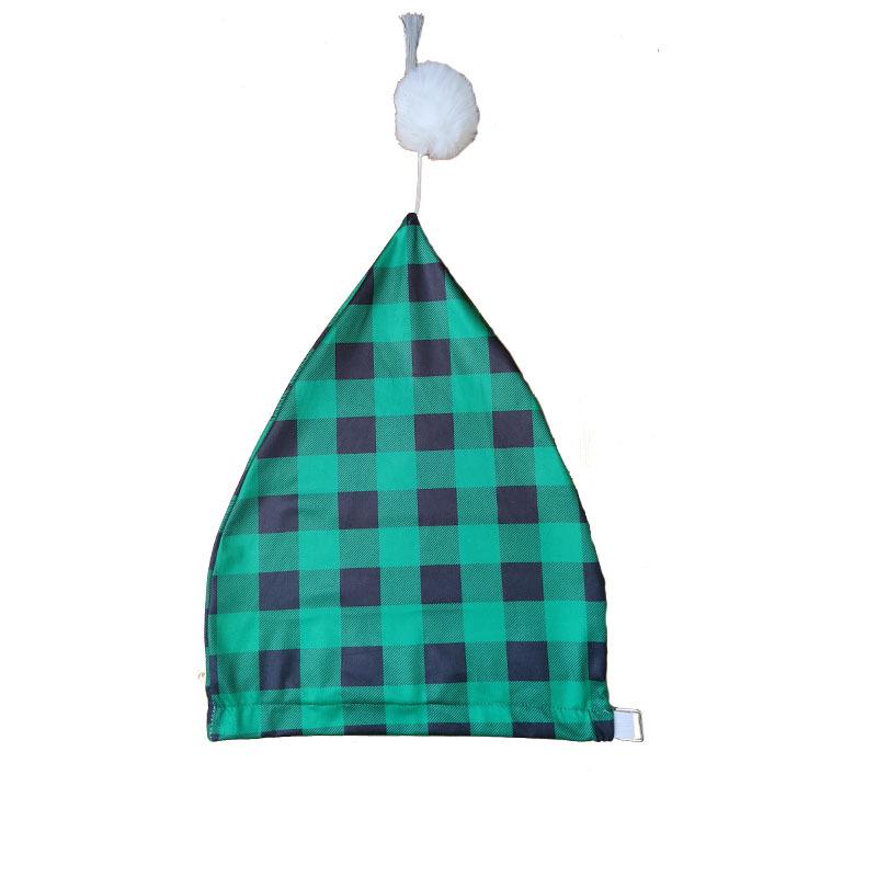 Elegant europeisk och amerikansk julmössa med tofs