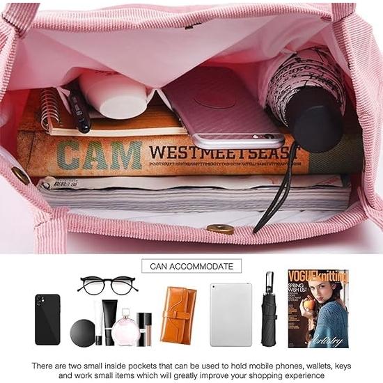 ketmart Women's Best Cloth Tote Shopping Bags Heavy Duty&Premium-Reusable Polycotton Shopping Travel Daily Use(Color_Levender)